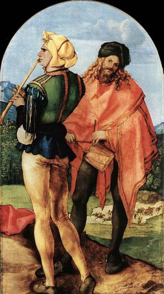 Albrecht Durer Two Musicians